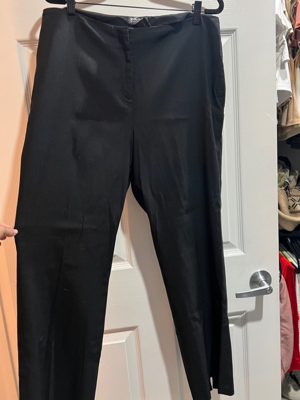 INC International Concepts Black womens Dress Pants